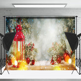 Lofaris Gold Lichter Lampe Bokeh Szene Fotografie Hintergrund